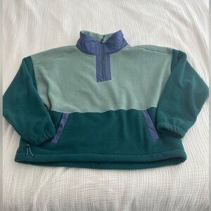 Stoic fleece quarterzip- great shape- cozy